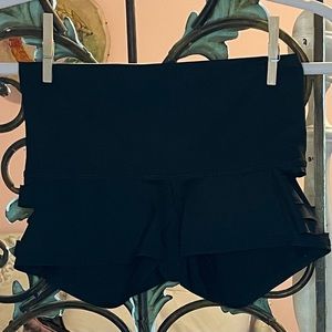 Teeki laser cut shorts